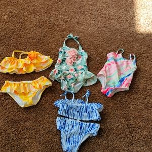 Janie and Jack and Gap bathing suits for toddler girls!